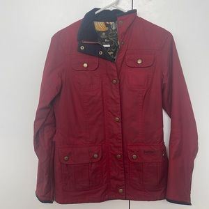 Barbour Cranberry Jacket size USA 4 EURO 34